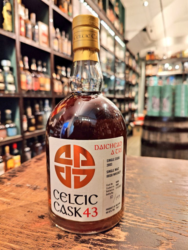 This stunning bottling is the latest in our Celtic Cask range. Ex-Bourbon and PX casks and is sure to sell out quick at only 199 bottles. My quick tasting notes: Glace cherry, gentle wood spice, citrus peel, dark chocolate.

Perfect for Xmas.