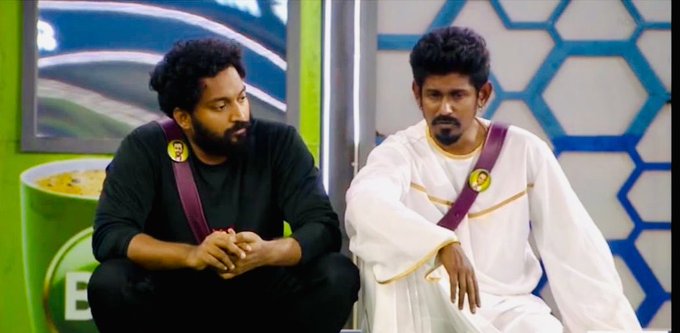 kumarhdx's tweet photo. #sneba  #vikadk   - boomers love breakup is always  dishearting  #BiggBossTamil6 https://t.co/RM7gfEr2Ip