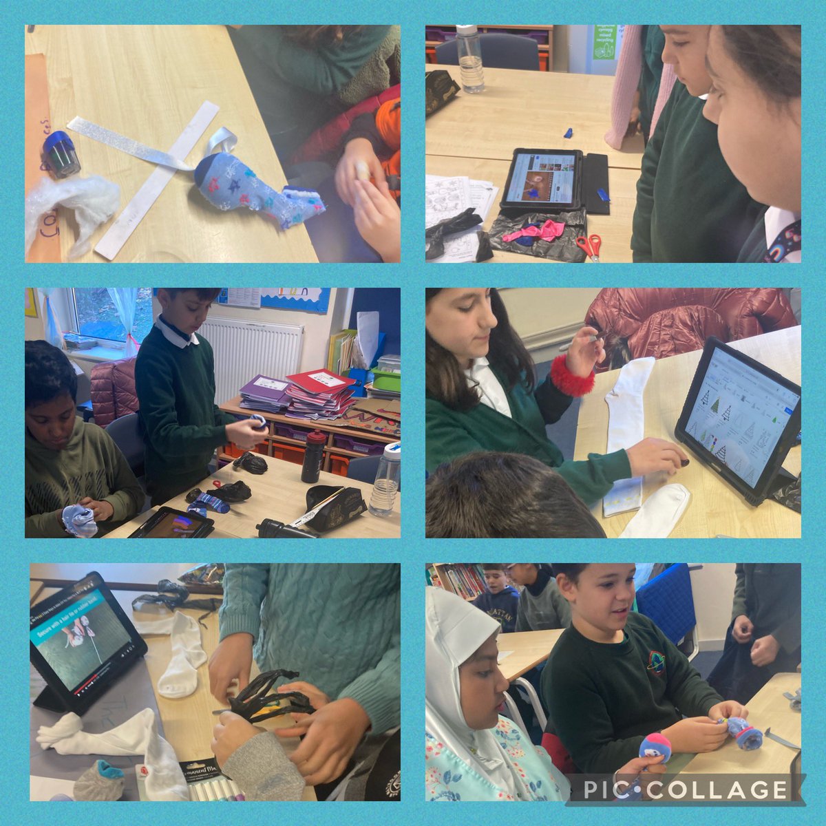 We’ve had a productive morning creating and producing our poi and juggling ball prototypes, ready to collect orders this afternoon! We evaluated them and discussed improvements needed! #STEM #EnterprisingCreativeContributors 🤡🤹🏼‍♀️🎄