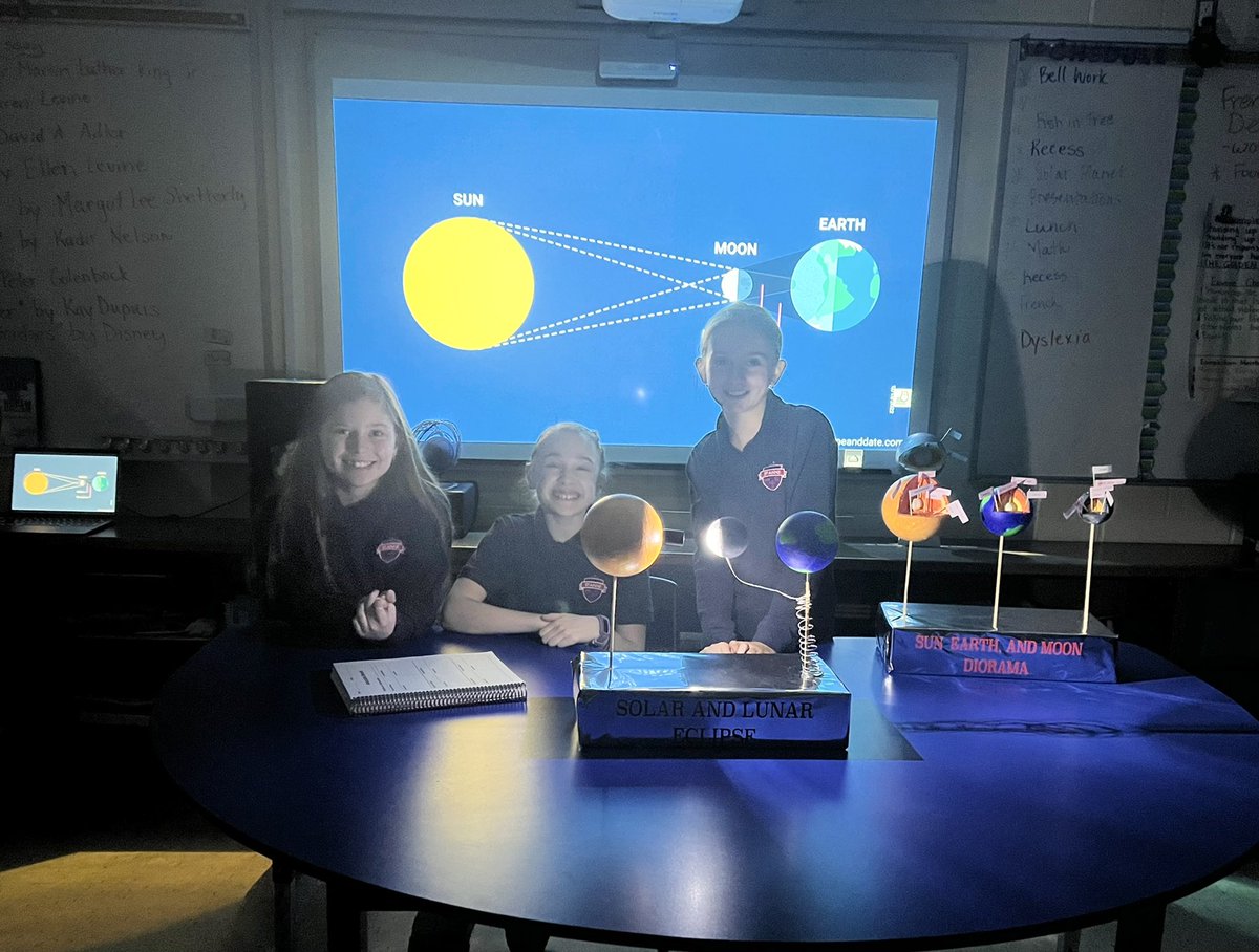 Phenomenal PowerPoint presentations on Sun and Moon, including 3D Art Displays on Solar Eclipse and Lunar Eclipse <a href="/stanne_school/">St. Anne School</a> #stannestyle