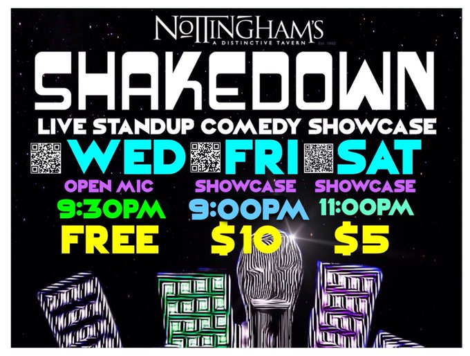 NottinghamsMD's tweet photo. FISHBOWL FRIDAY 
9:00pm – Close
$13 Ketel One Fishbowl I $14 Captain and Rum Punch Fishbowl

COMEDY STARTS AT 9:00PM ($10)

Comedy Tickets via hosts: https://t.co/OGByebcoAo

DJ + Karaoke starting at 9:30pm https://t.co/7y2cyI4258