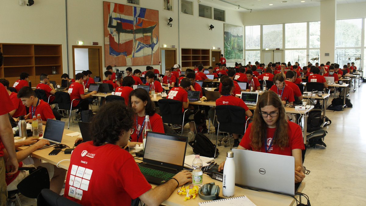 OliCyberIT's tweet photo. 👾 Sono 4.120 le iscrizioni per le prossime Olimpiadi italiane di cybersicurezza organizzate da @CyberSecNatLab insieme a @SERICS_EU. Un successo senza precedenti.
https://t.co/E8owMBEJwT
#olicyber #OCIT23 #cybersecurity #gaming https://t.co/CZYeaeElIh