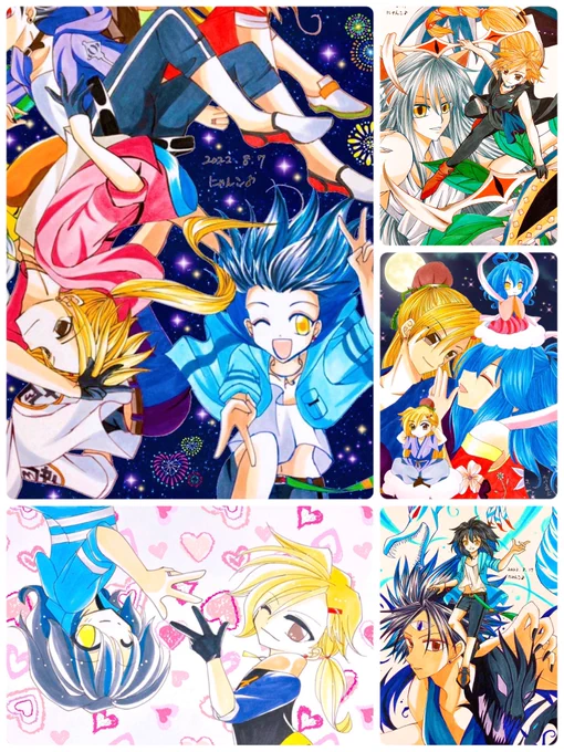 #にゃんこのアカハルチャレンジ2023   唐突に思い付いたので募集🌟  暁♡ハレルヤでこーいうのが見たい❣️と言うのを適当に書いて下さい🎵笑  単独のみ、クロスオーバーも🆗 ネタ絵・漫画も🆗 エロは軽度なら🆗笑  宜しくお願いしまーす😆💕 🍀頂いたリクは来年から描き始めます🎶  適当なサンプル⬇️