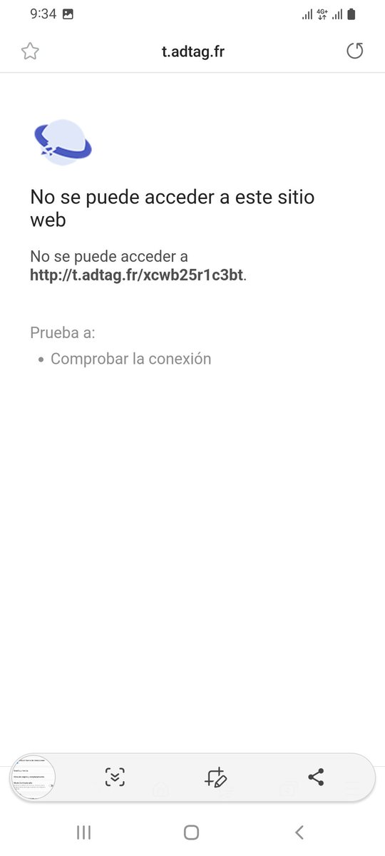 Rociolt4's tweet photo. @EMTmadrid Hace unas semanas que el QR para conocer el tiempo de espera de los buses no me lleva a la web. ¿Existe alguna incidencia?
Adjunto imagen de lo que ocurre al pulsar el enlace. Gracias por su atención https://t.co/mdqNIDr0Dv