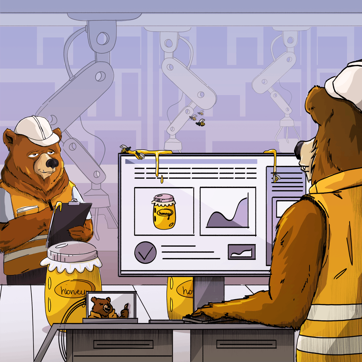 Gm! 

When all the other bears are sleeping in their winter sleep, Fancy Bears hibernation means sweet, sweet honey production! 🍯
More than a thousand Bears are staked in December!

Like and retweet if Your Bears are staked too! 🐻

staking.fancybearsmetaverse.com