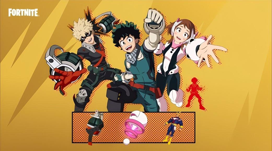 When is My Hero Academia coming to Fortnite? Deku & All Might release dates