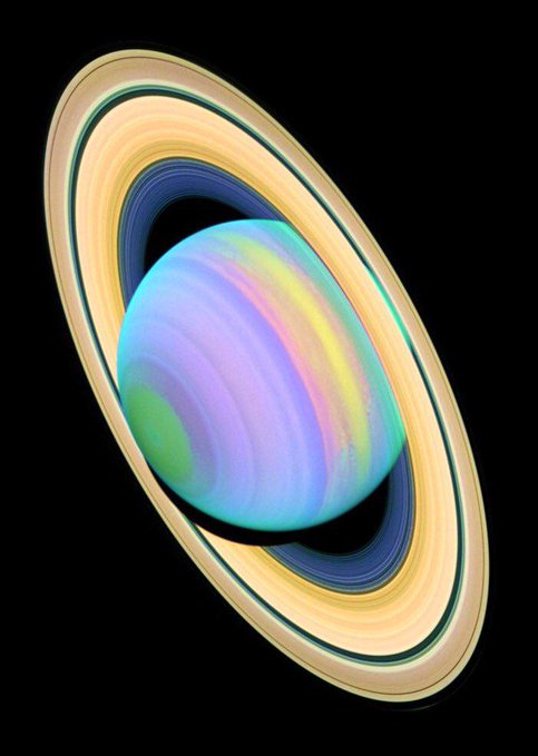 konstructivizm's tweet photo. Saturn in Ultraviolet
more: https://t.co/11LL1gt948

Image Credit: NASA and E https://t.co/knzUZHXL5K