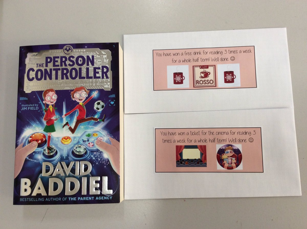 Congratulations to our prize winners for this half-term’s Reading Challenge. They were Morgan, Bobby and Caitlin. Keep up the good reading everyone.