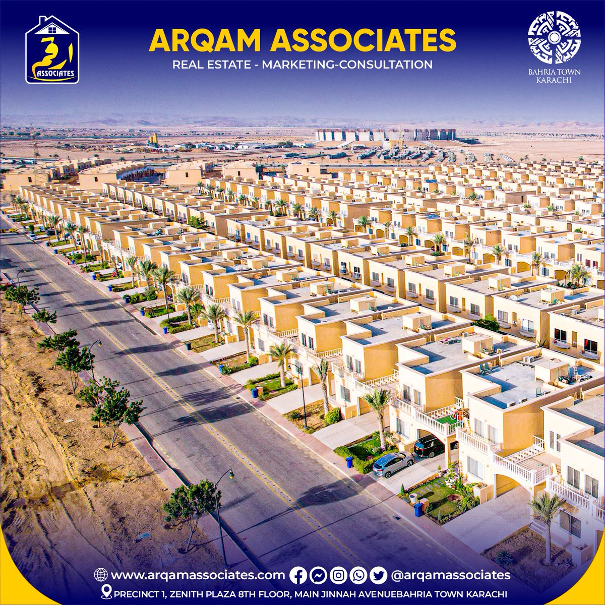 arqamassociate's tweet photo. Experience the active lifestyle at Bahria Sports City Karachi!
The first of it's kind integrated sports community offering sports all the way with exclusive amenities of sports, largest cricket stadium of Pakistan!

#BahriaSportsCity #LivingCommunity #RafiCricketStadium https://t.co/b0uYcYah60
