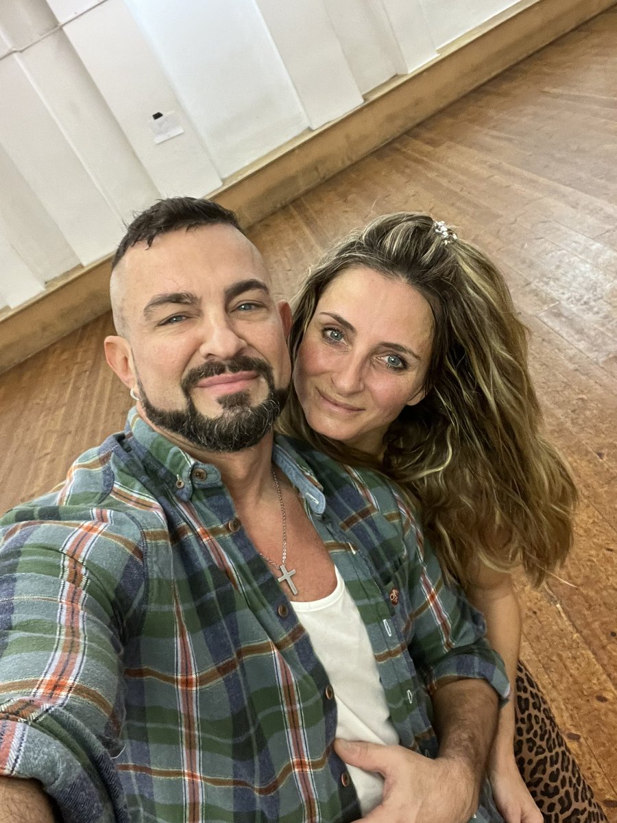 It’s might be freezing outside but it was very hot and sweaty and rehearsal this morning with <a href="/GordanaGW/">GordanaGW</a> ❣️