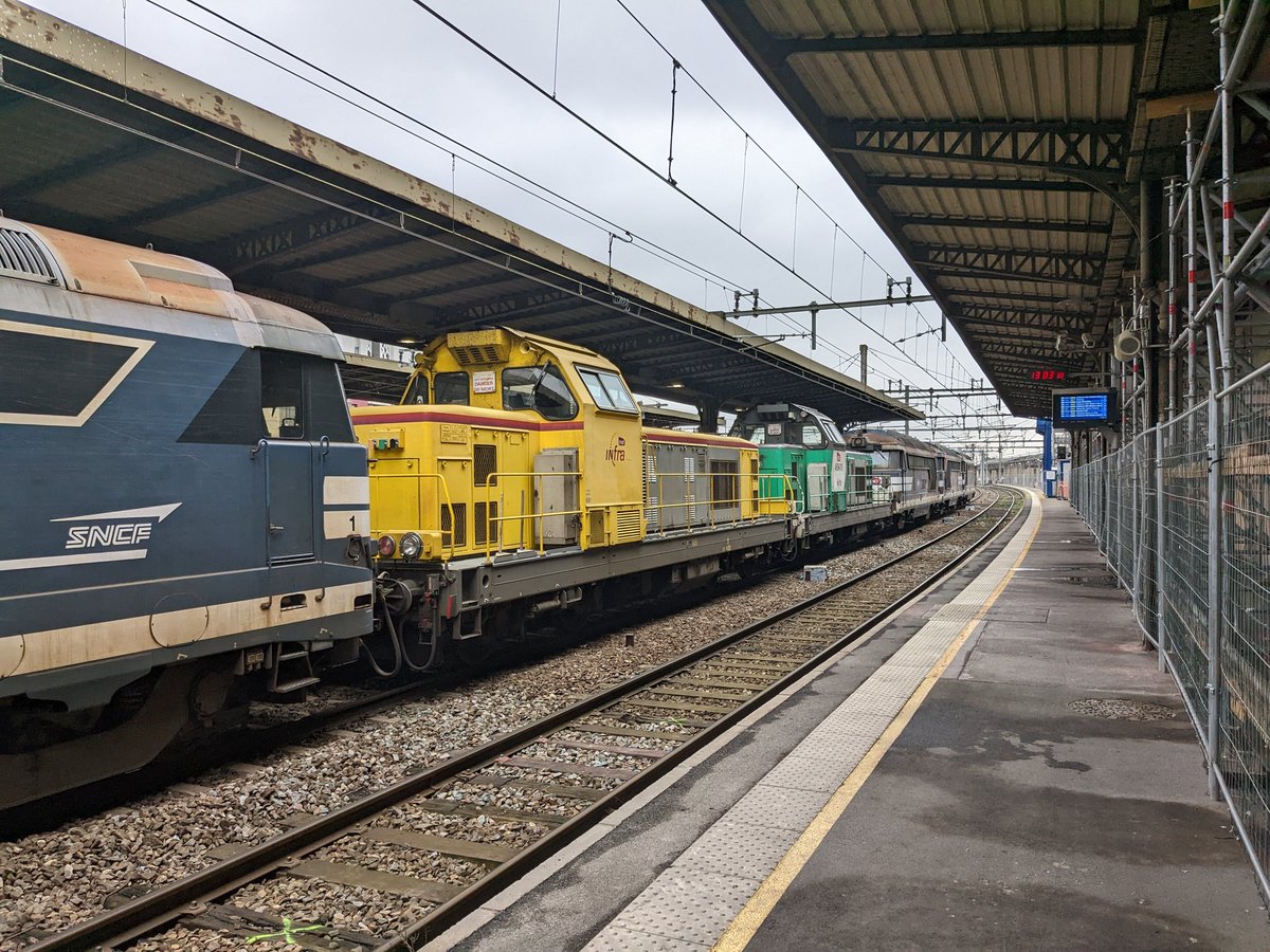Petite surprise en arrivant à la gare de Valence ville