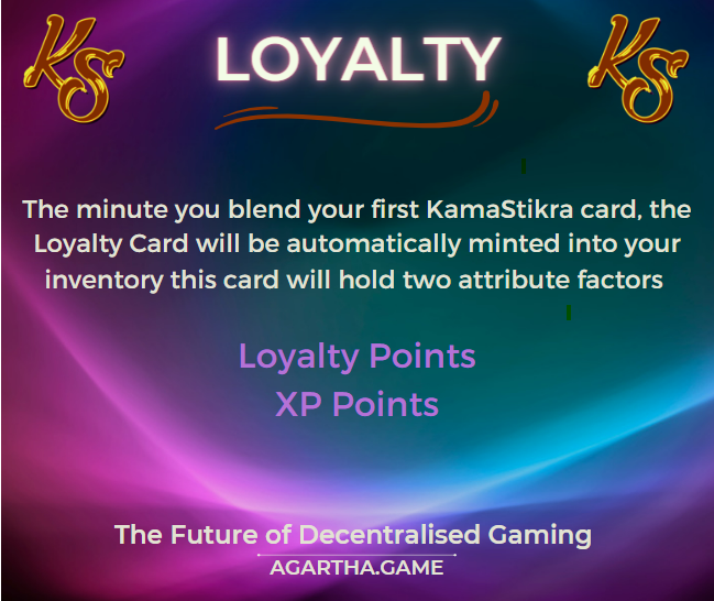 Loyalty points are for the marketplace and purchasing in-game items
XP Points are for the rewards page for getting in-game items and a chance at exclusive items
In regard to the marketplace.
Head over to <a href="/neftyblocks/">NeftyBlocks</a> now to get started neftyblocks.com/c/agarthagames…