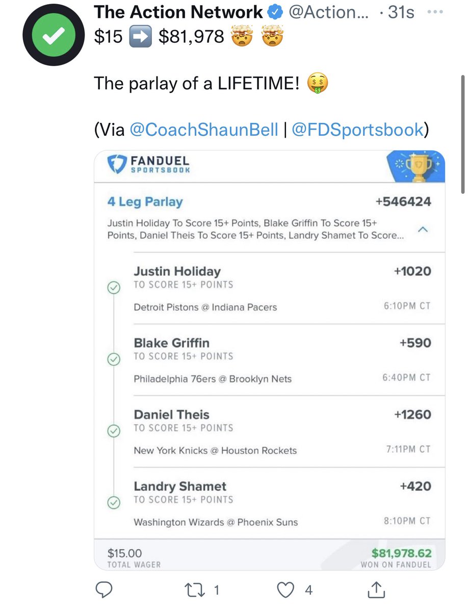TheCoachesDesk's tweet image. Here we are. “The Anniversary”
Exactly 1 year ago today… My life would change forever. I’ll leave a little bit of the story below, however, this ticket would be the thing that blew up my Twitter & started a new lifestyle.
Can ⚡️ strike twice? Let’s find out!
#GamblingTwitter