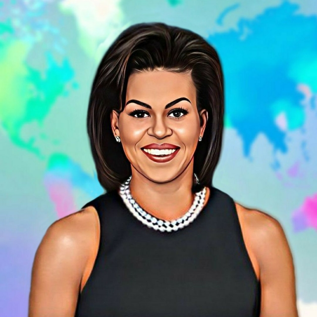 CultureOfWomen's tweet photo. @MichelleObama  is an inspiration to us all. 🫶🏽
Her grace, intelligence, and determination have made her a role model for #women everywhere. 🌎
Let's follow her example and strive to be the best versions of ourselves, no matter the challenges we face. https://t.co/1huOFeipk0