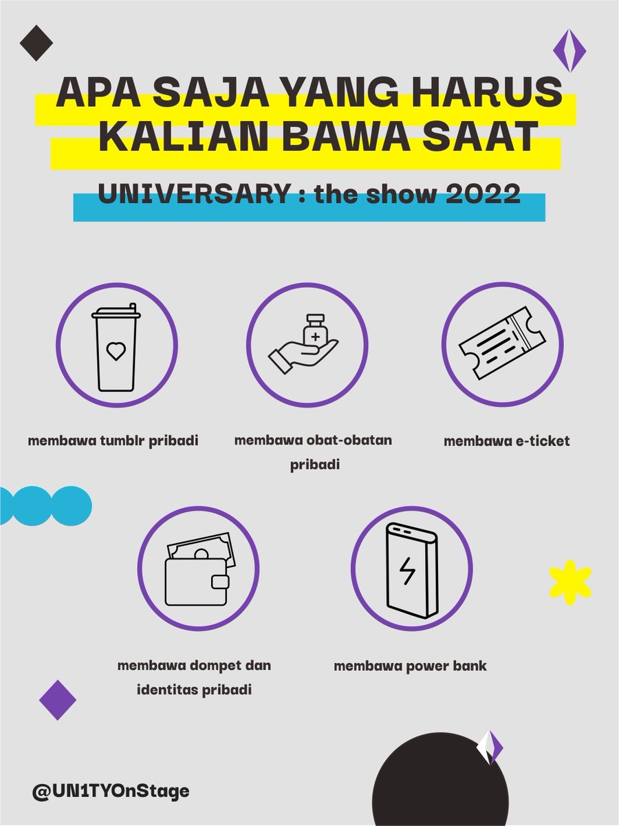 CHNCEOnStage's tweet photo. π H-1 UN1VERSARY: the show 2022
OMG,YOUN1T!
Besok bangettt nihh kita akan ketemu? Gimana persiapannya? udah disiapin semuanya kan?
Sambil di cek ulang, mimin mau reminder lagi apa yg kalian butuhkan selama di konser nanti!
Check it out!!
#3rdUN1VERSARY #UN1TY #UN1TYOnStage https://t.co/C5h69nGvZD