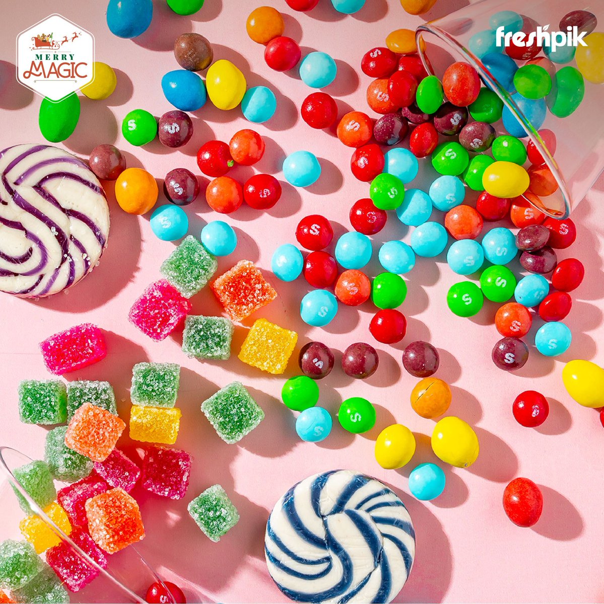 Lotsa candies. Li'l bit of love.🤤

This holiday season stock up your candy jars and satisfy your inner child whenever you like. 

Get a wide assortment of candies only at Freshpik, Jio World Drive.

#MerryMagic #Freshpik #MakeItYourFreshpik #Candies #Candyland #CandyForChristmas