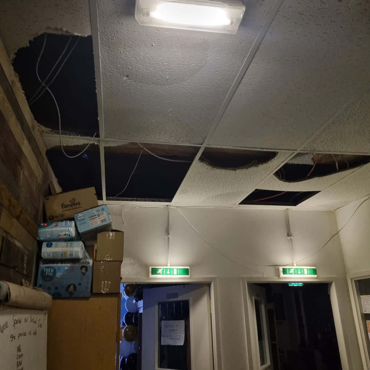 infinityinitia1's tweet photo. Absolutely gutted to come into this morning but no one is hurt and we are determined to get back on track as we always do #tamesidehour ๐ญ https://t.co/HREvfx4Jqn
