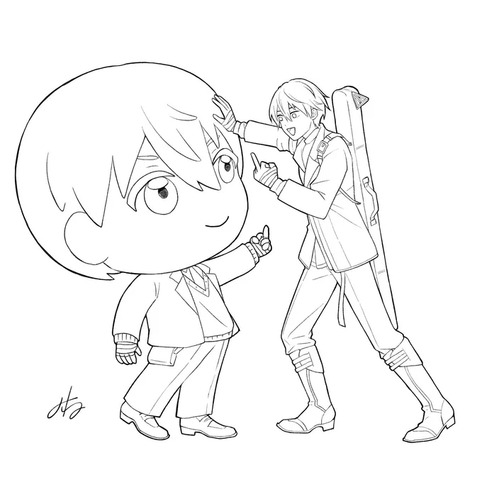 塗り絵🎨✍ 