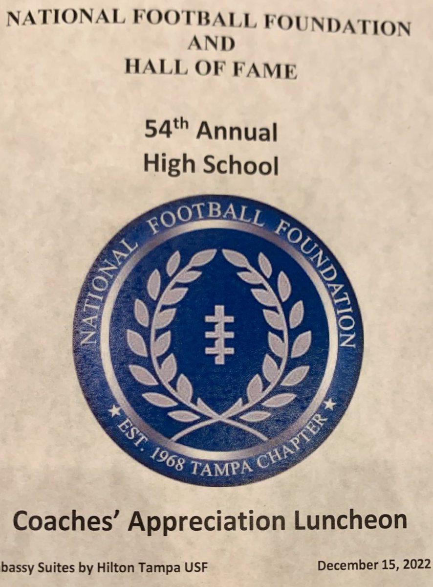 What a very special moment as Coach Patterson was awarded the NFF Roland Acosta Award for Assistant Coach of the Year. Congratulations <a href="/RobRptampa/">Coach Rob</a> and thank you for all your work towards our young people.