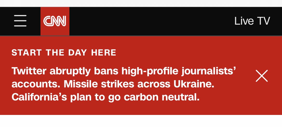 MattWalshBlog's tweet image. Twitter banned conservatives at will every day for years and the media didn’t care. A handful of libs get temporarily suspended last night and it’s a leading story on every corporate media site. The only appropriate response to this spectacle is simply to laugh at these clowns.