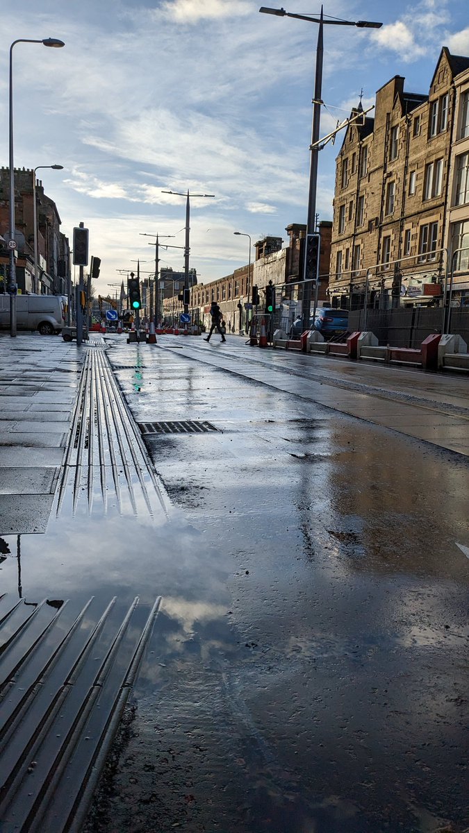 Edward Tissiman on Twitter: "This brand new section of the Leith Walk
