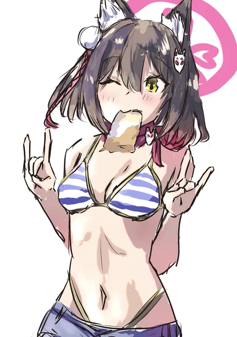 イズナちゃん誕生日おめでとう!#ブルアカワンドロ部#ブルーアーカイブ 