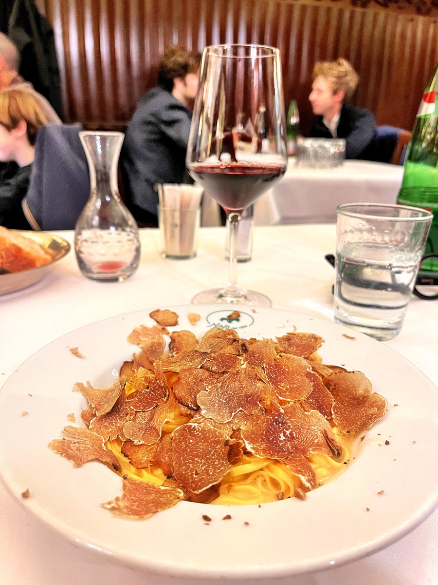 Rod Dreher on Twitter "White truffles on pasta at Ristorante Nino, in