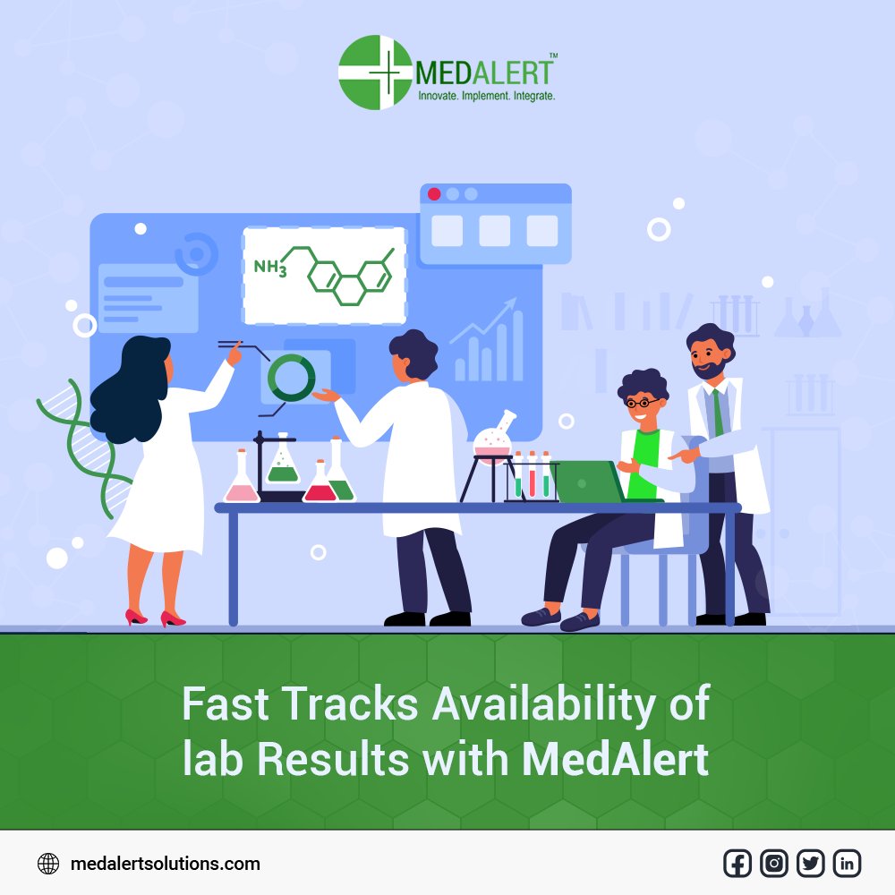 MedalertSoluti1's tweet photo. Medalert lab interface can help fast track the availability of results by automating the process of transferring and reviewing laboratory test results.

#MedAlertSolutions #MASIT #EMR #EHR #DigitalHealth #Telehealth #Healthcare https://t.co/ogM7Wcc65B