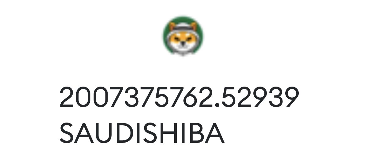 Ahmaadx17's tweet photo. @SAUDISHIBTOKEN giveaway https://t.co/At2OWHCZjq