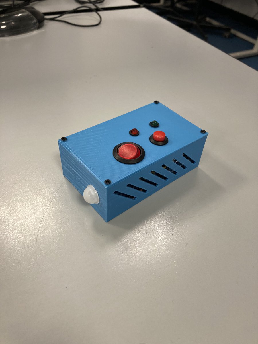 DTBedwasHigh's tweet photo. Our second winner is Daniel Lewis in year 7. He picks up the award for most technical design. Daniel has designed, 3D printed and soldered his own fully working sensor device. He has even printed his name on the side! Well done Daniel! #topengineer @Tomorrows_Eng https://t.co/kUxpFnVvMd