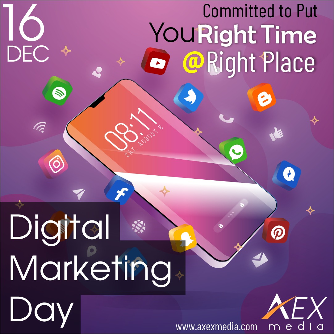AxexMedia's tweet photo. Let's celebrate this day together.
Happy Digital Marketing Day!
#DigitalMarketing #DigitalMarketingDay #DMDay2022
#digitalmarketingday2022 #dmday #dmday2022 #digitalmarketingservice #socialmediamarketing #digitalmarketingcompany #digitalmarketingexperts #pune #india https://t.co/ivWpQtXAtE