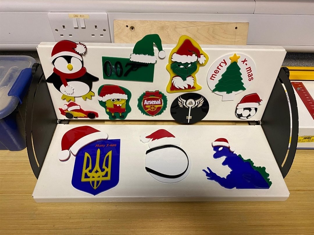 Selection of magnets going home for Christmas