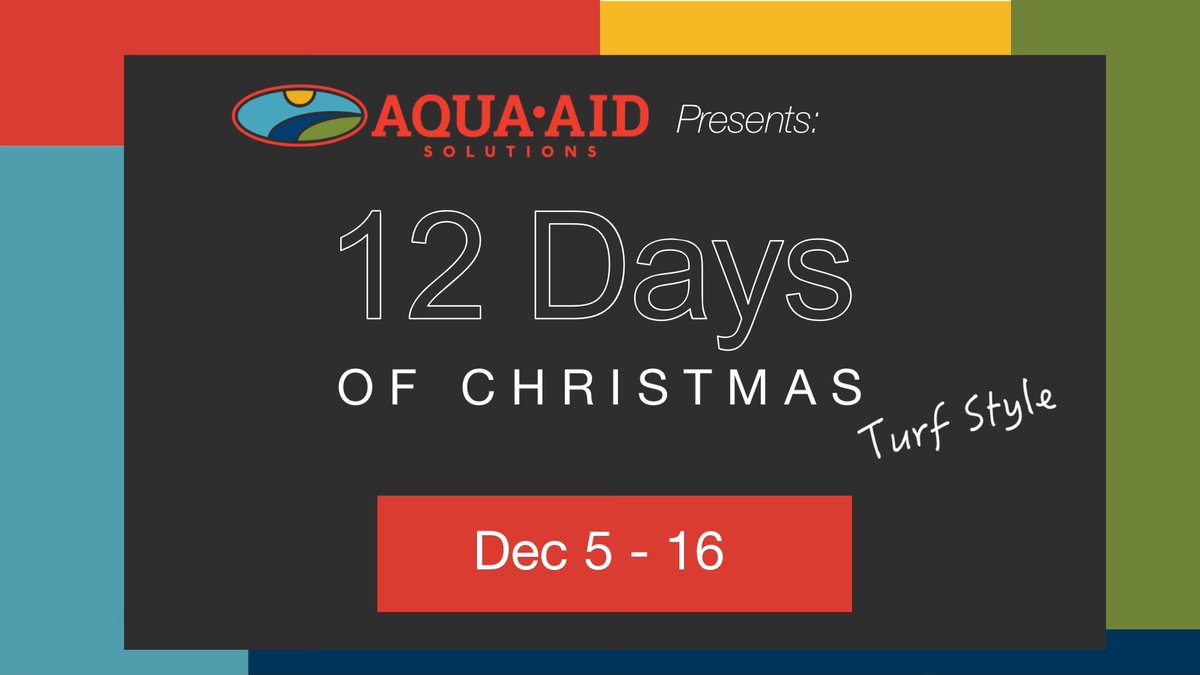 Solutions4Turf's tweet photo. Our 12 Days of Christmas ends TODAY! The final clue for our secret message will be released at 9am. We will begin accepting answers to our secret message at NOON ET. The first one to answer correctly will win a tasty #TurfheadsGrilling prize pack. #SolutionsPeople #Turfmas https://t.co/RVo61xBptl