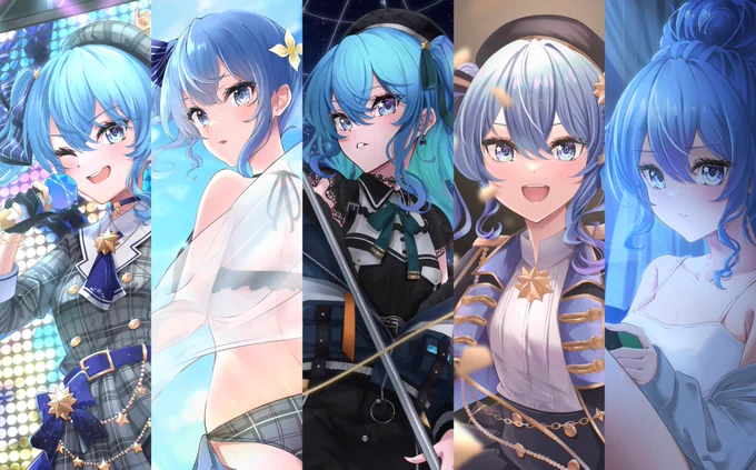 すいちゃんのイラストまとめ!! #ほしまちぎゃらりー 