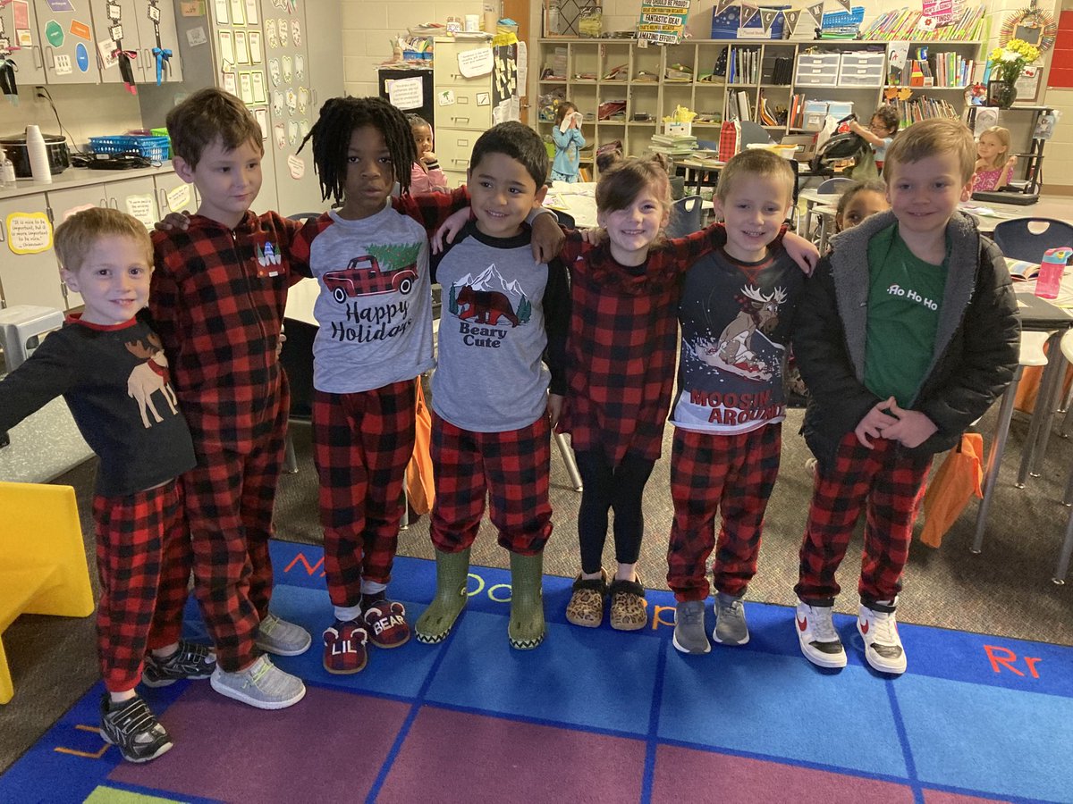 Pajama Day for the Polar Express makes for a magical Friday!! ⁦<a href="/hecorleyelem/">H.E. Corley Elem</a>⁩  #HECleads
