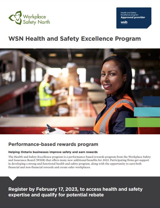 WSN_News's tweet photo. FROM safer workplaces to reduced costs and premium rebates, a manager talks about the benefits of the provincial Health and Safety Excellence program: https://t.co/JzUYy9o1xs
#WorkplaceSafety #HealthAndSafetyExcellenceProgram #HSEP #Mining #ForestProducts @WSIB https://t.co/Tiw16jhGAD