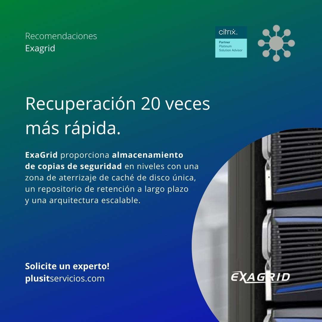 PlusITservicios's tweet photo. 📣 ¡Proteja sus datos!

El almacenamiento de copia de seguridad en niveles de ExaGrid proporciona el rendimiento más rápido de copia de seguridad y restauración con una zona de aterrizaje de caché de disco. 
👇 https://t.co/ugCg1bquoX