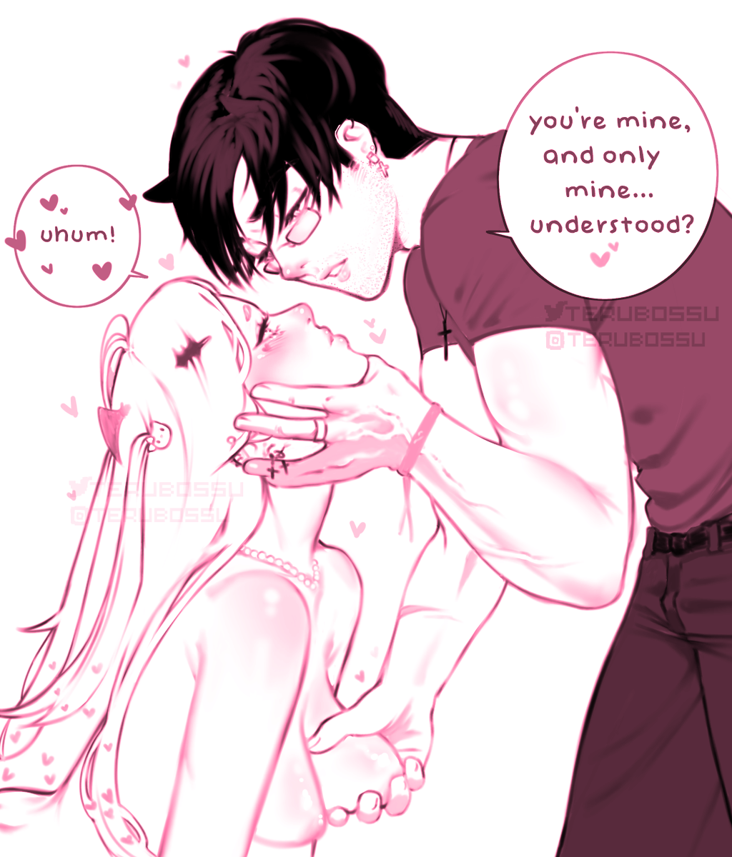 teru (comms closed) (@terubossu): u and I?♡