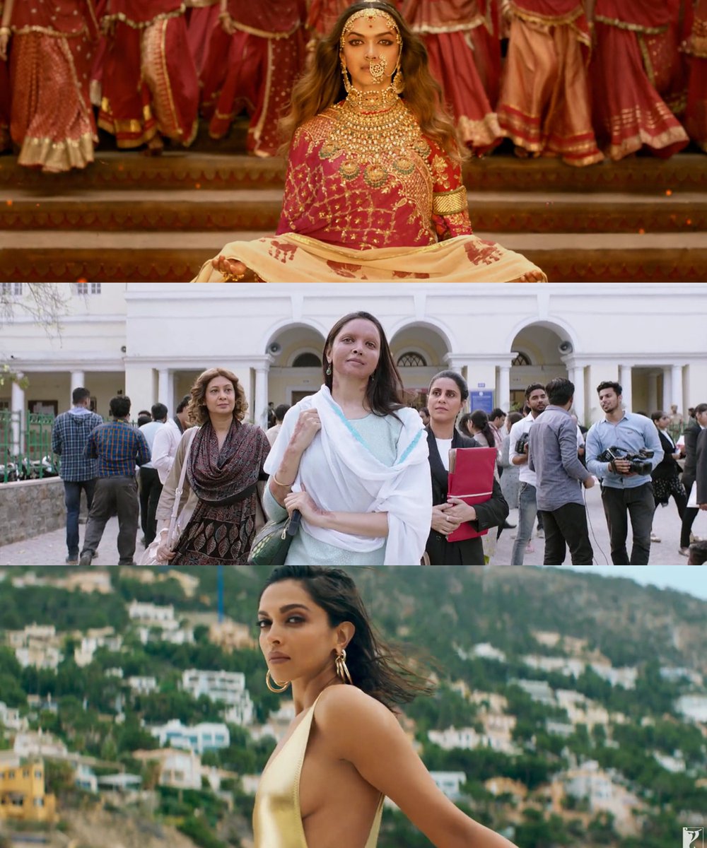 illusionistChay's tweet photo. You tried during Padmavat and failed.
Tried the same during Chhapaak and failed.
And again the same trick for Pathaan.

When will your male ego will accept that,
She is THE UNSTOPPABLE Deepika Padukone. https://t.co/KegIgbj8Y9