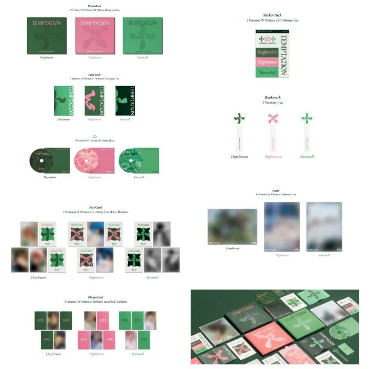 Kpop_Store_Py's tweet photo. 💚PRE ORDER NOW💚
TOMORROW X TOGETHER
THE NAME CHAPTER : TEMPTATION
. 
Ya podes ir a ver toda la info aqui👇 https://t.co/nMtnJi5J8t
. 
📲 Cualquier consulta que tengas podes escribirnos al DM o al Whatsapp (0984) 733208
.
#TXT #TOMORROWXTOGETHER #TheNameChapterTemptation #KPOP https://t.co/a5xH6G881Y