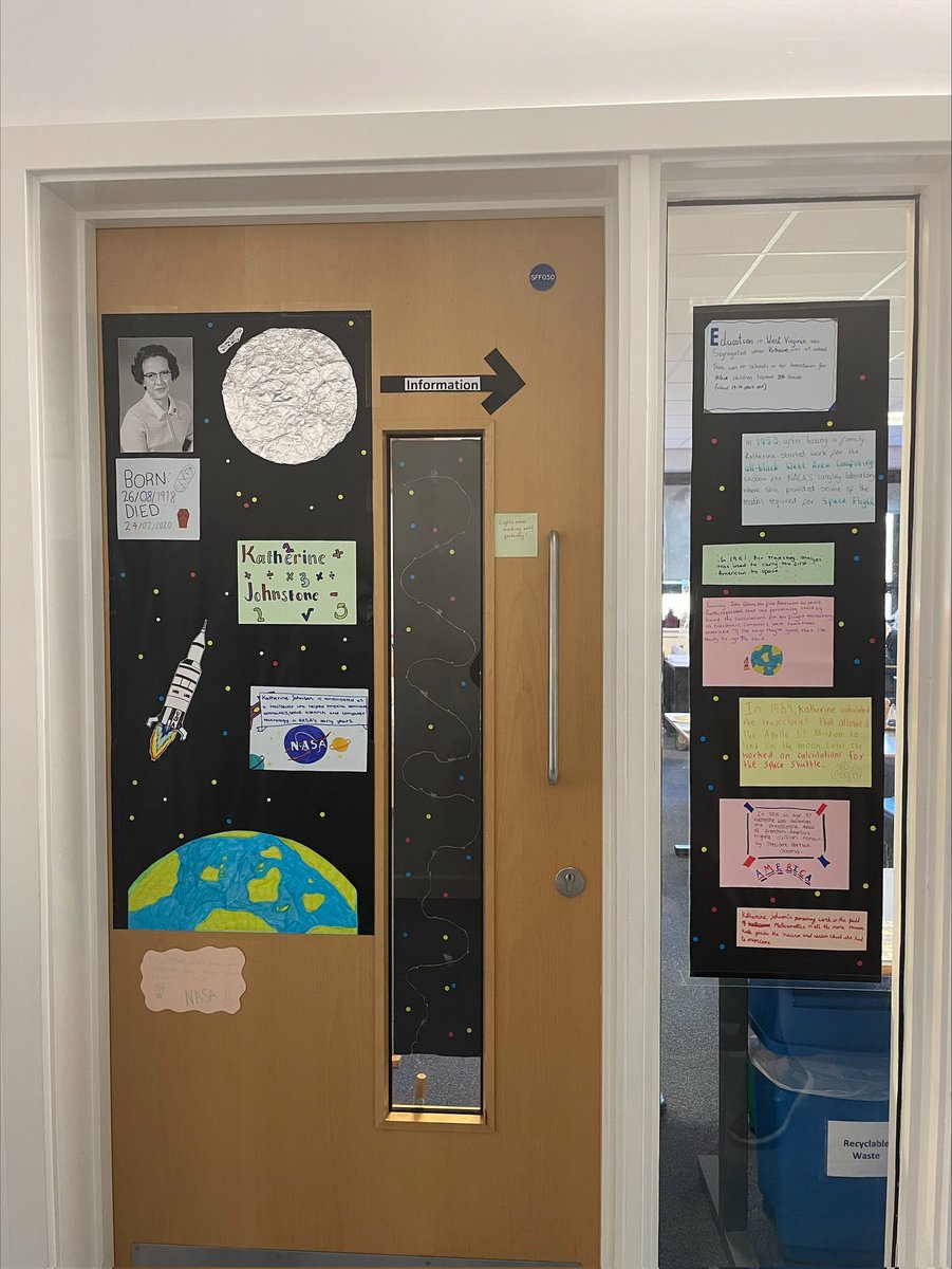 st_johnsacademy's tweet photo. Well done to all of our Tutor Groups for taking part in the BHM competition.  Here are our three winning 'doors.' #BHM #SeekTheGood https://t.co/14NsmA0Zz9