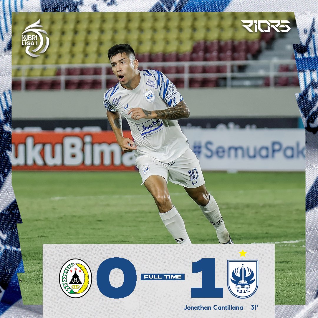 psisfcofficial's tweet photo. Tiga poin, AMAN!! 🔵🌟
#PSISDAY | #90FORWARD https://t.co/ycHt3dkQj0