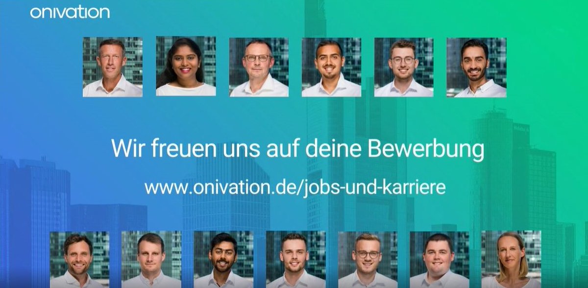onivation's tweet photo. 💪Wir digitalisieren die #Finanzbranche mit #Salesforce und suchen Verstärkung für unser Team: https://t.co/2sLjGMy64T

#Salesforcejob #Consultant #Salesteam #Kundensupport #TeamLead https://t.co/LomCtMf5r3