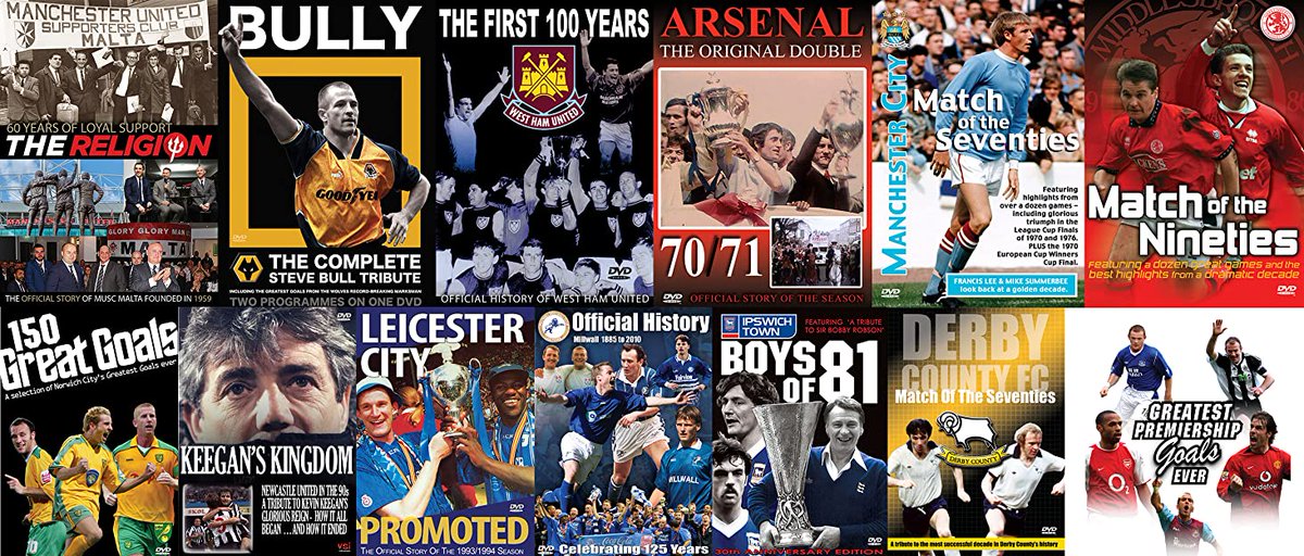 visionsportTV's tweet photo. for the past 32 years we've created quality films for football fans supporting many clubs. Our top titles are available direct from https://t.co/6P48CG5jU6 or via amazon https://t.co/t76LxOMDPJ https://t.co/Ed80tbrbtH