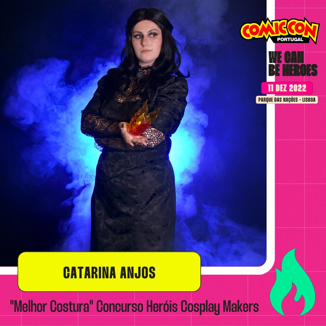 Comic_Con_PT's tweet photo. No passado dia 11 de dezembro foi realizado o Concurso dos Heróis de Cosplay Makers na #CCPT22! 😍
Passa pelo nosso Instagram ou Facebook para saberes mais! https://t.co/gCGidCSinY