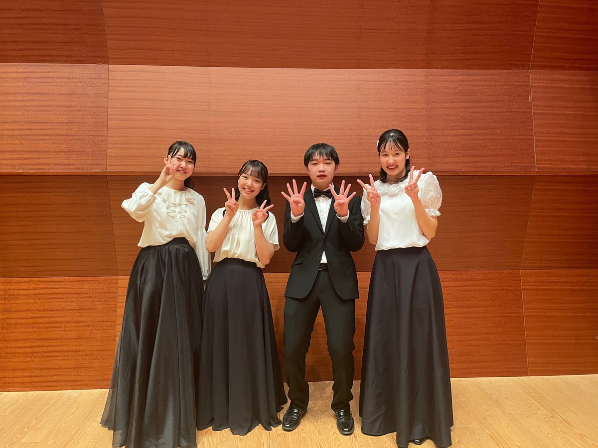 堀音75期コンサート🎶
ほんとに楽しかった！！
ソロ弾くことが出来てとてもいい経験になりました😭