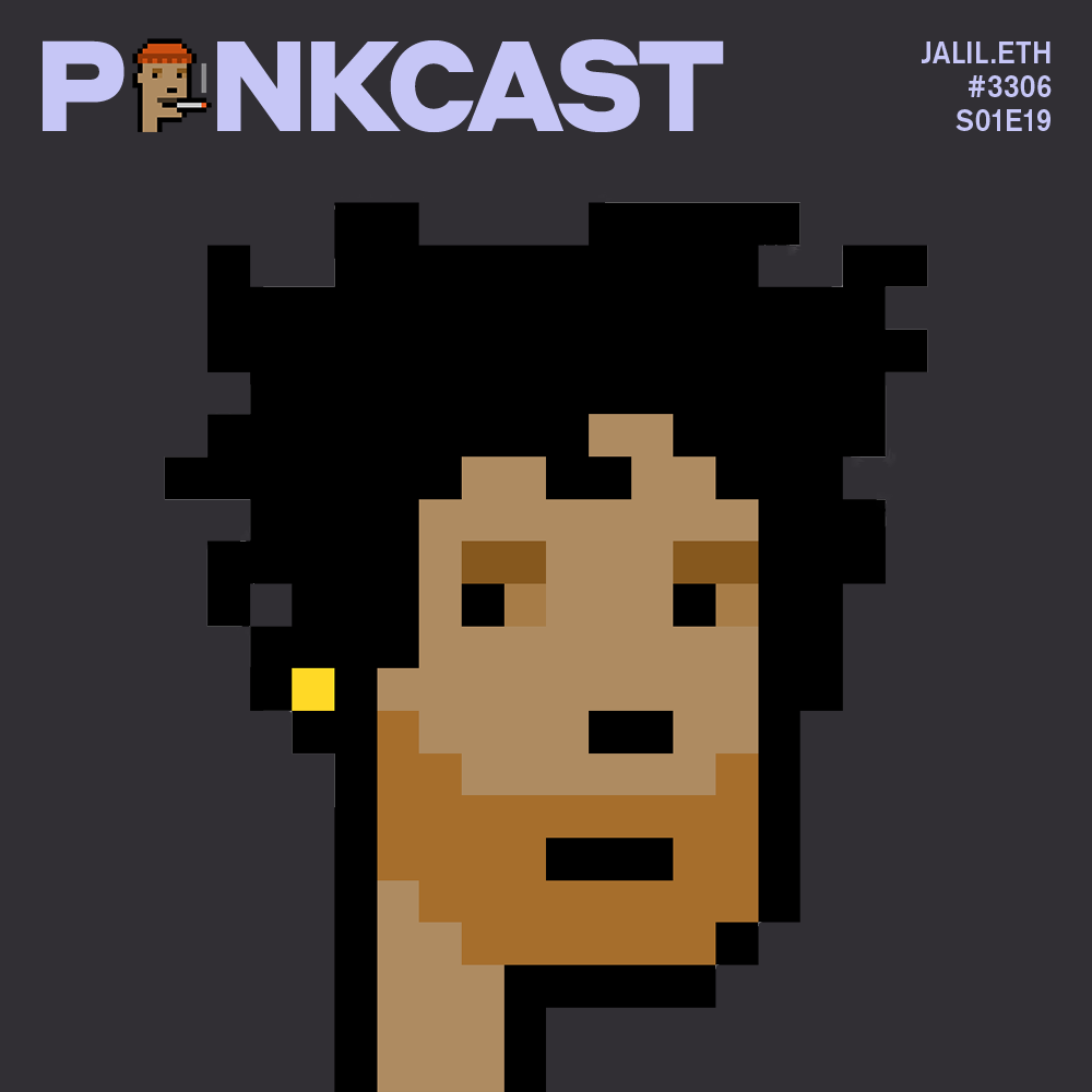 punkcastxyz's tweet photo. gm wild hair punks! ๐ค
OUT NOW: Episode 19: #Punk3306, @jalil_eth
, Founder, @scapes_xyz & @mosaik_xyz
Available Here: https://t.co/mbXrKd18QD
#PunkCast #Cryptopunks #3Atty #WildHair #Earring #NormalBeard @cryptopunks https://t.co/conUXMHicb