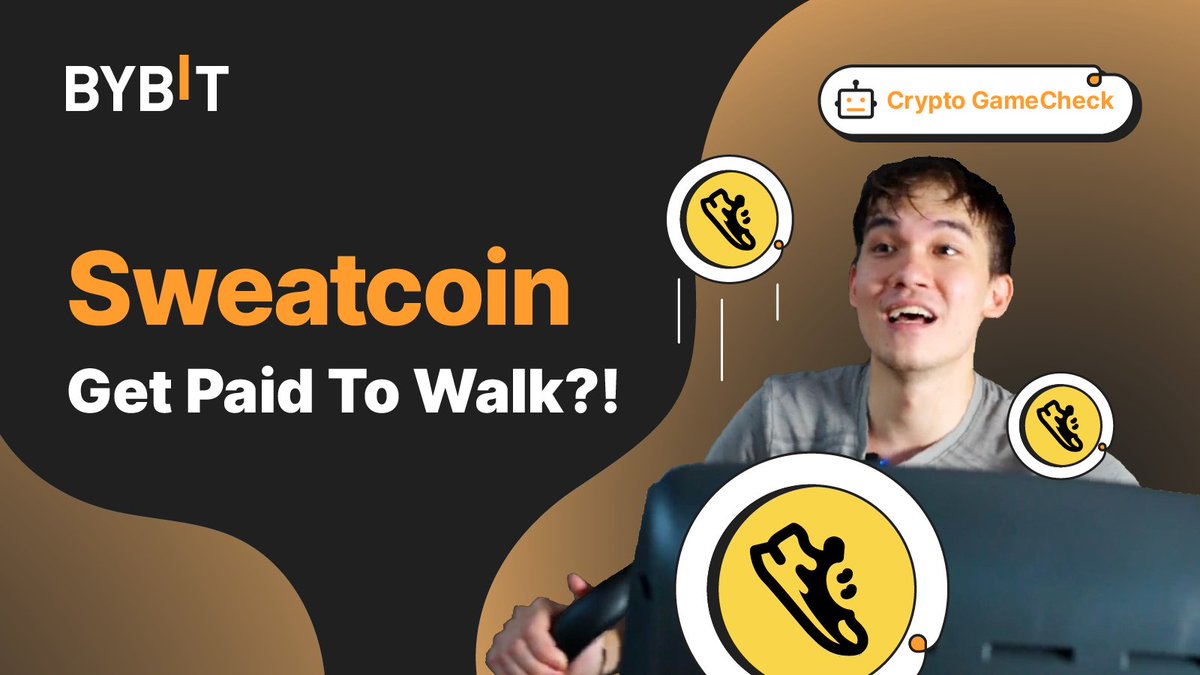 Bybit_Official's tweet photo. Can you get paid to walk? ๐ถโFind out in this episode of #CryptoGameCheck as Thomas breaks into a sweat and puts Sweatcoin to the test! https://t.co/KbKxe4rdaC
#Bybit #TheCryptoArk #Sweatcoin #MoveToEarn #Gamefi https://t.co/57dxfj82qm