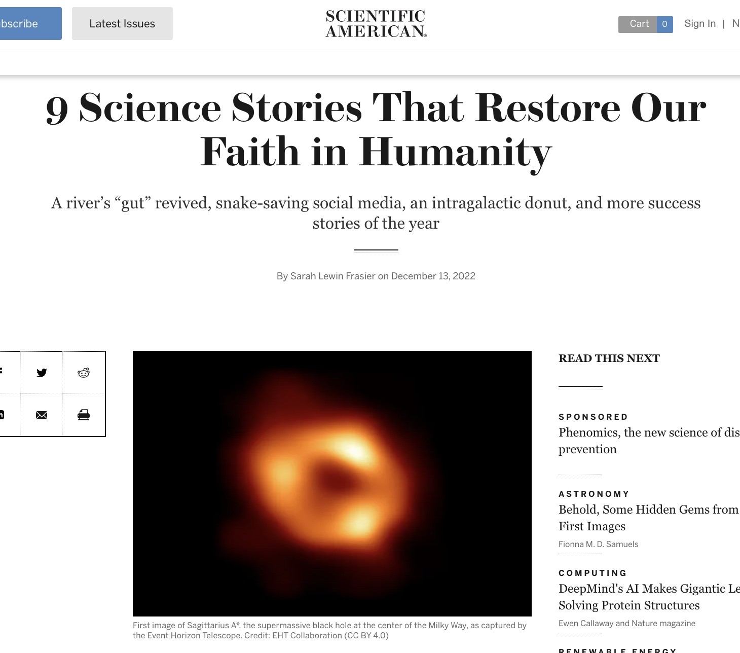 Faith In Humanity Restored Stories