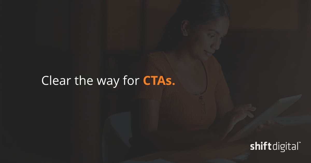 The key to instilling confidence in your website visitors? Clear CTAs. Find out why: ow.ly/gb7650LXtuR

#DigitalMarketing #CTA #Insight #UserExperience #ShiftDigital